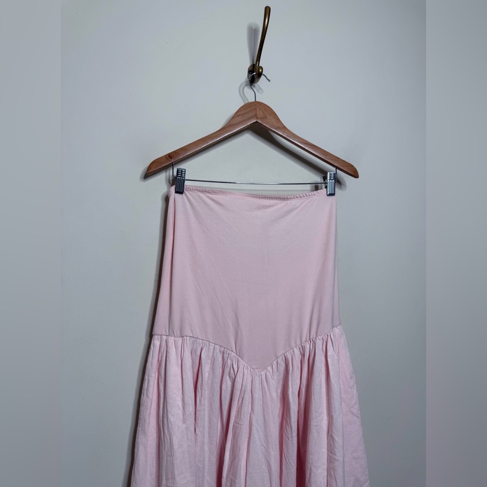 Free People Onda Tube Midi Dress in Pink Nectar - Picture 4 of 6